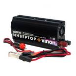 Инвертор "Vinon" 600Ватт 12В->220В Металл.корпус